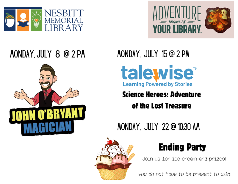 John O'Bryant, Talewise, and Ending Party