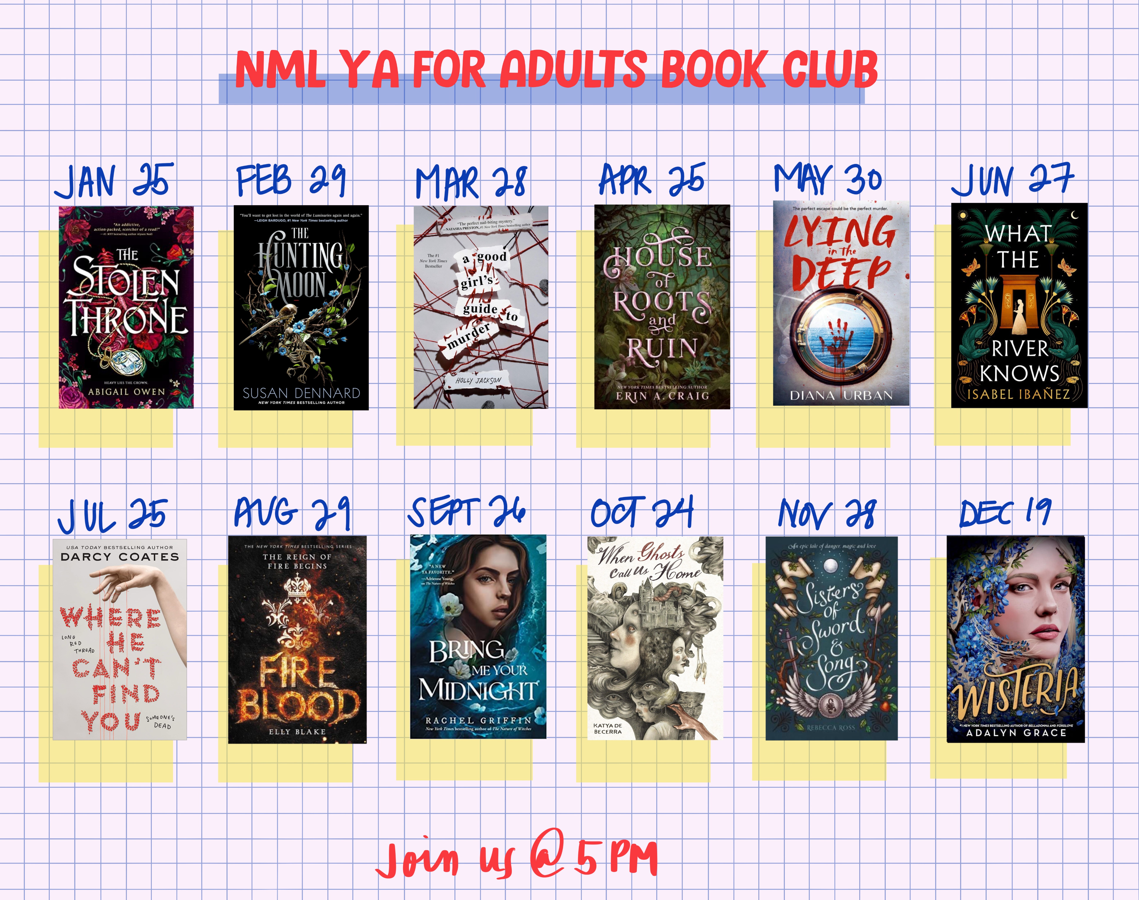 YA for Adults Book Discussion